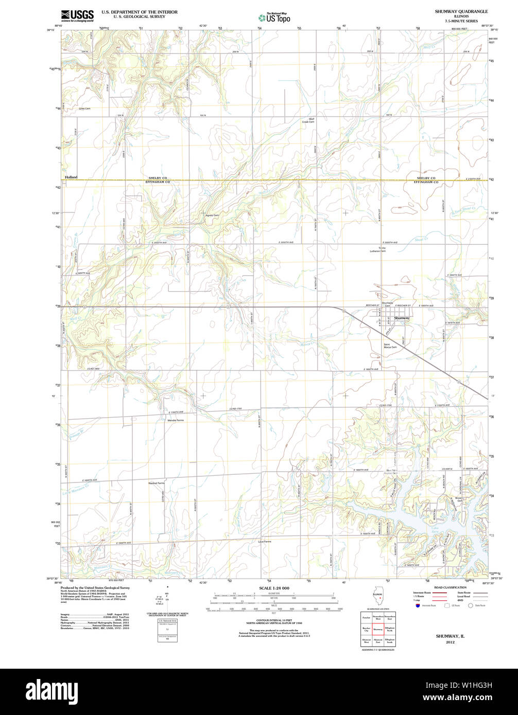 Map of shumway Cut Out Stock Images & Pictures Alamy