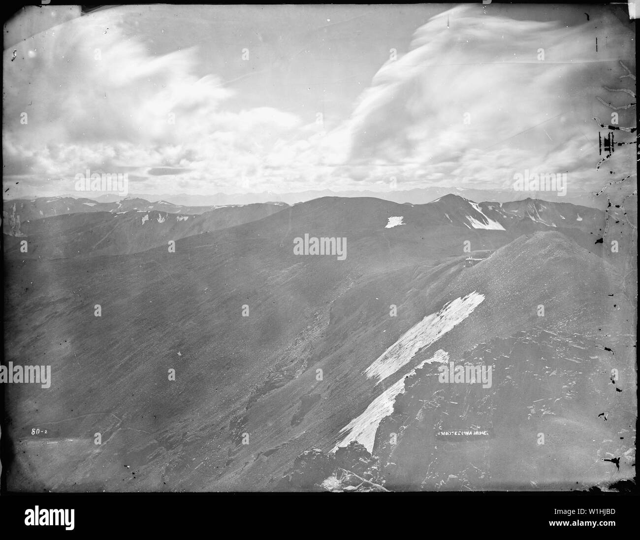 Panorama from summit of Mount Lincoln at west end of South Park