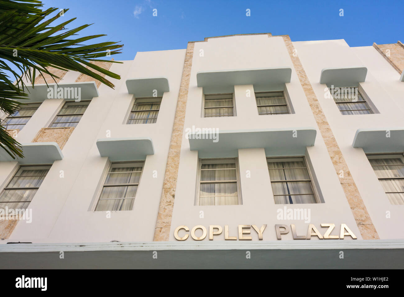 Miami Beach Florida,Collins Avenue,Circa 39,hotel hotels lodging inn motel motels,boutique,lodging,accommodation,Art Deco,architecture,architectural,o Stock Photo