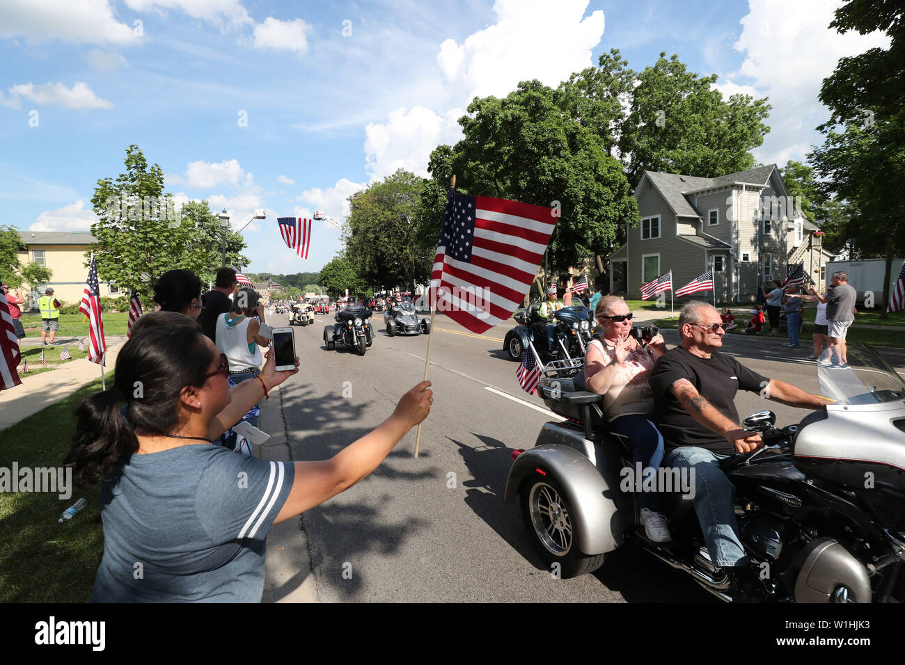 West Dundee, Illinois, USA. 2nd July, 2019. H. Rick Bamman/The Courier