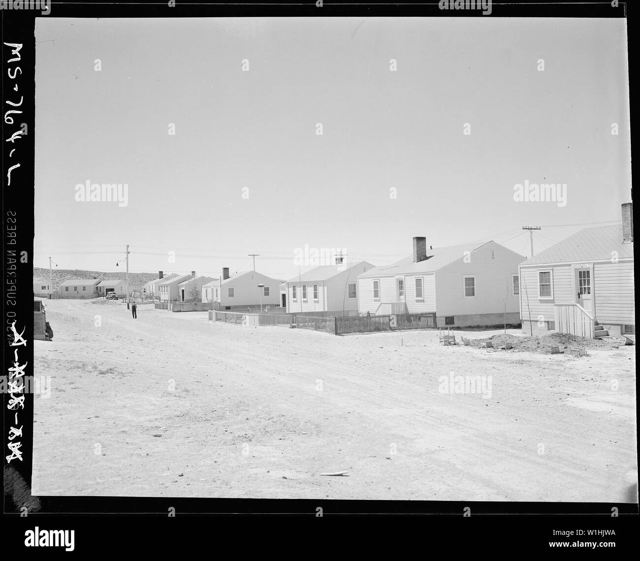 Part of company housing project for miners. Union Pacific Coal Company