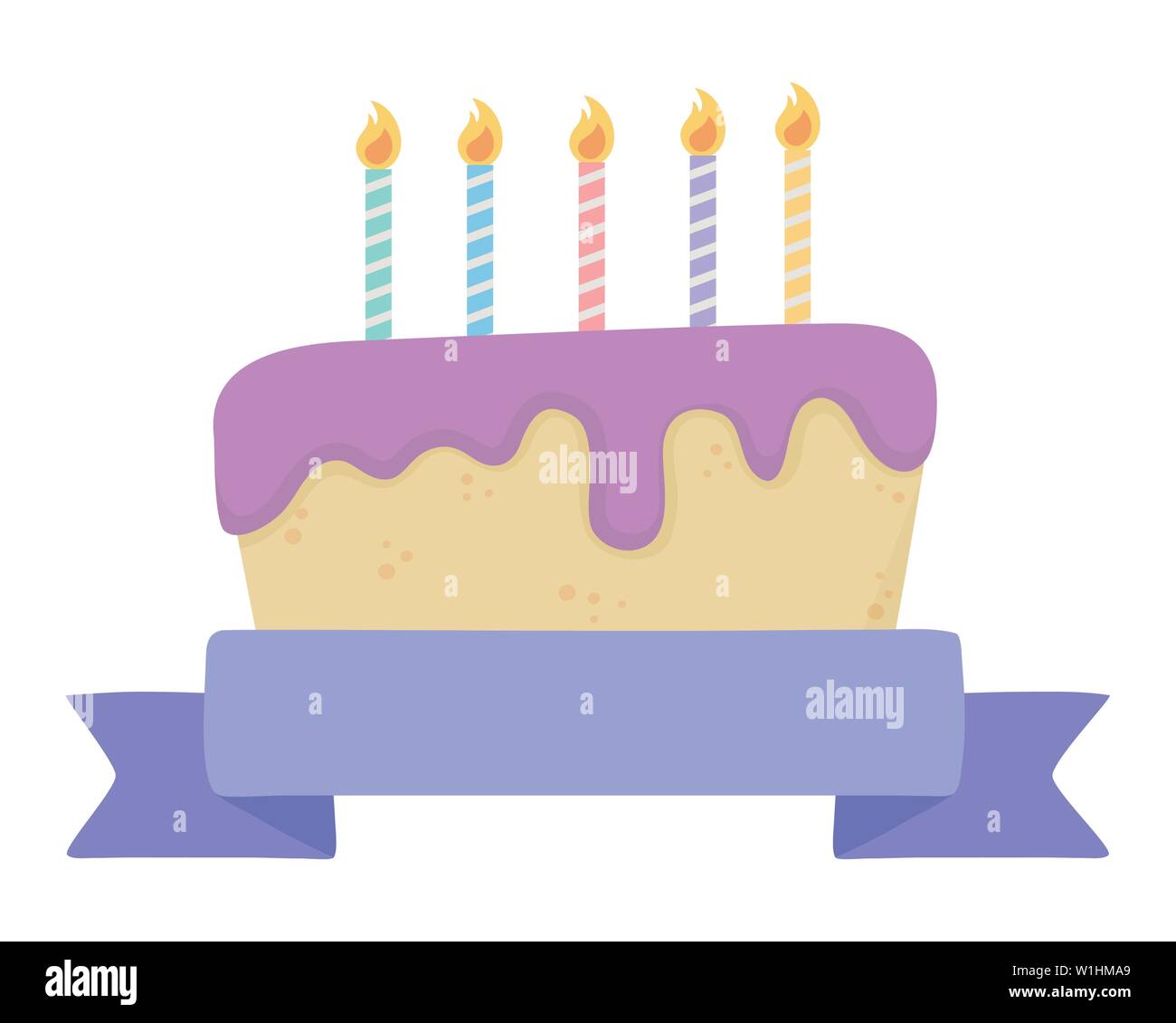 Cake Design Happy Birthday Celebration Decoration Party Festive