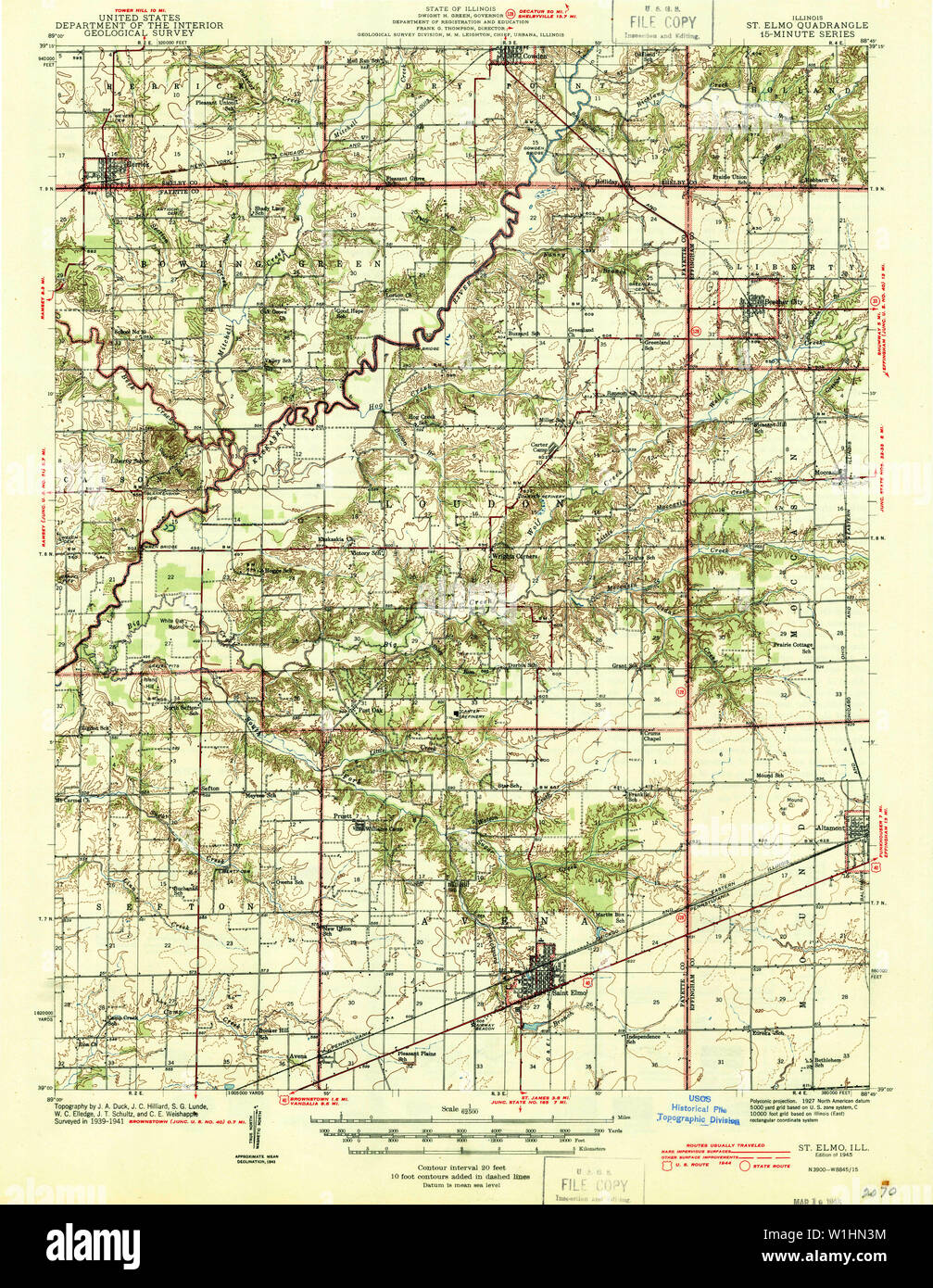 Map of elmo hires stock photography and images Alamy