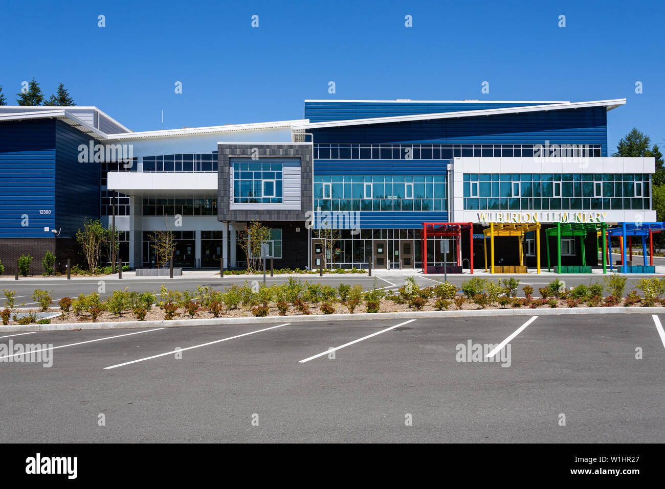 Wilburton elementary school hires stock photography and images Alamy