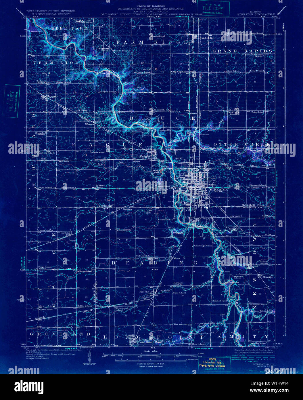 Streator illinois map hires stock photography and images Alamy