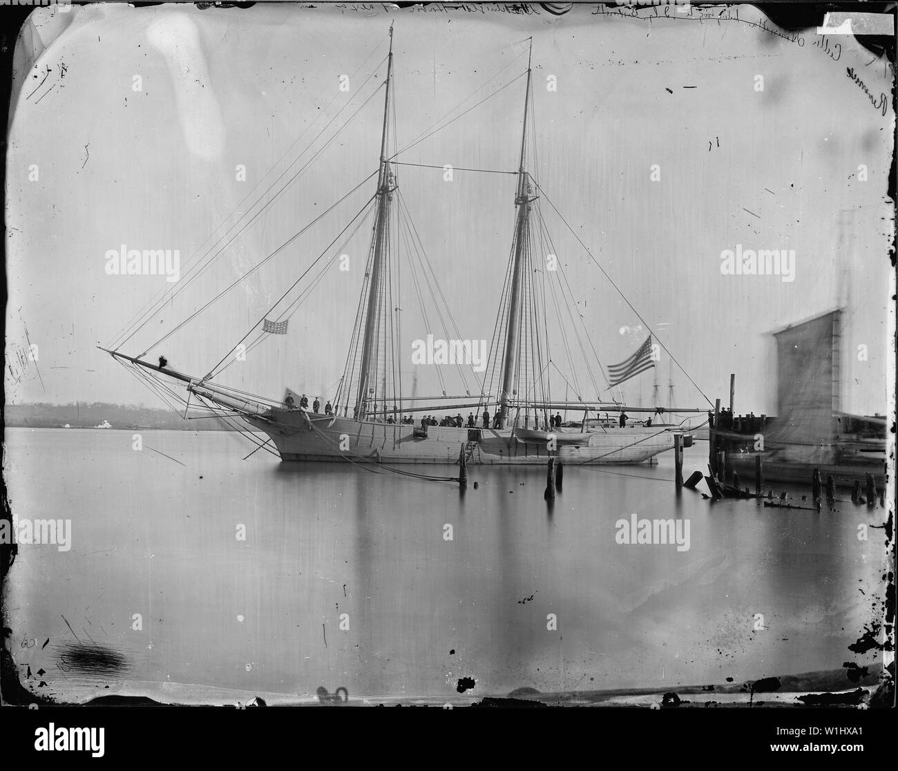 Revenue cutter at Alexandria, Va Stock Photo Alamy
