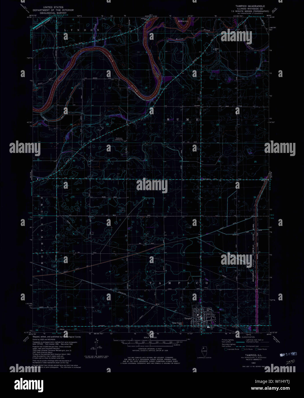 Map of tampico hires stock photography and images Alamy