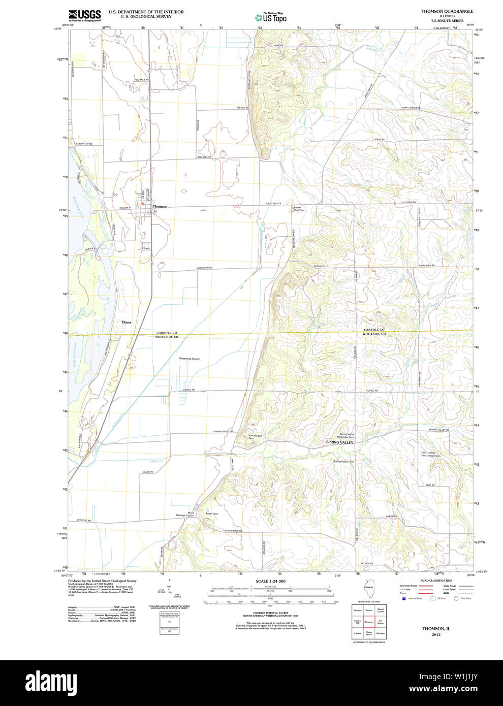 Thomson map hires stock photography and images Alamy