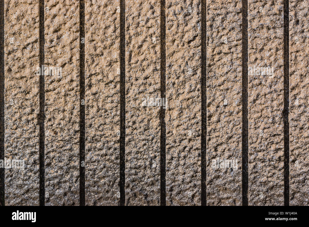 Vertical Concrete wall texture with groove Stock Photo Alamy