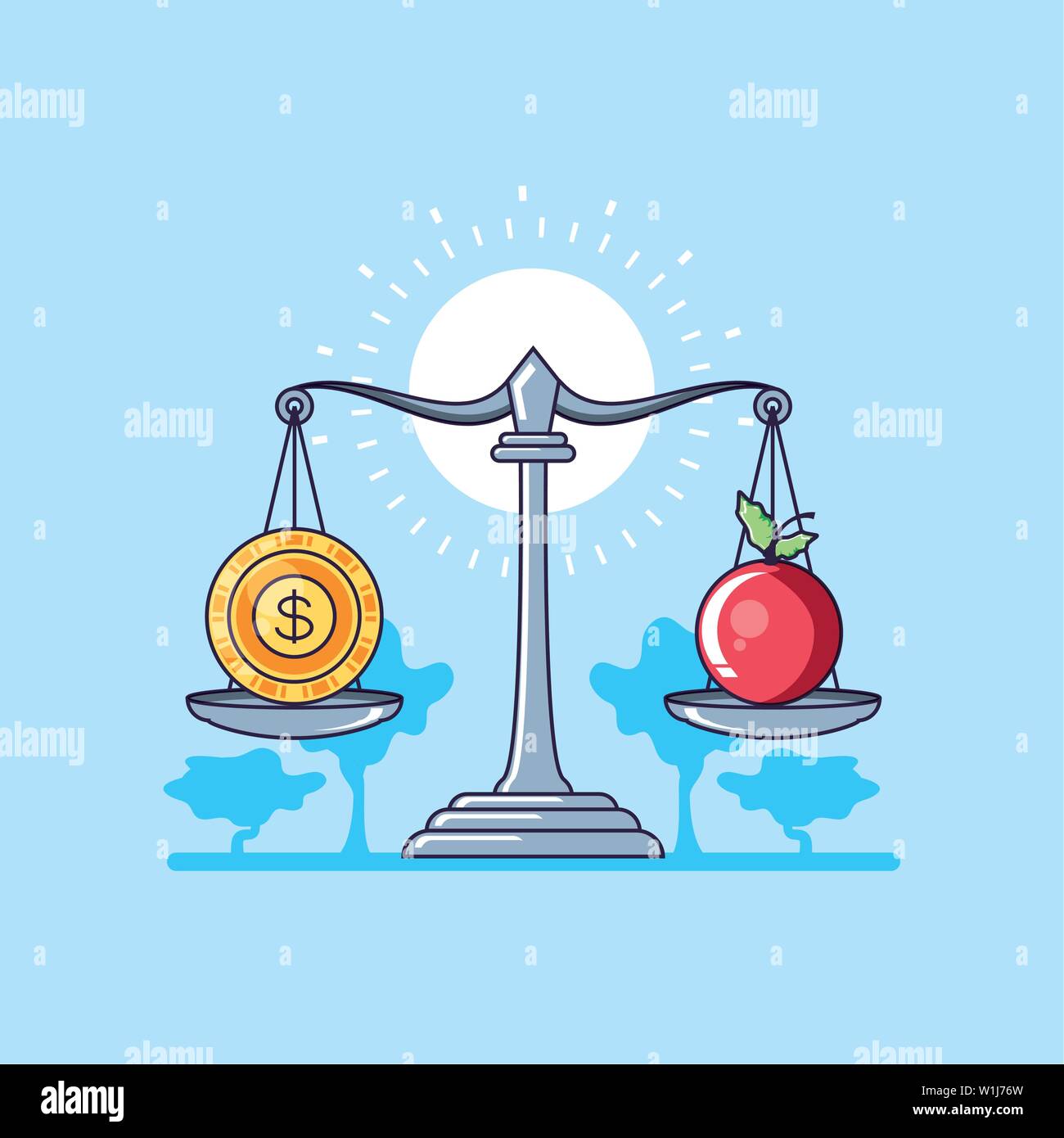 Balance design, Sustainability eco friendly green recycle ecology