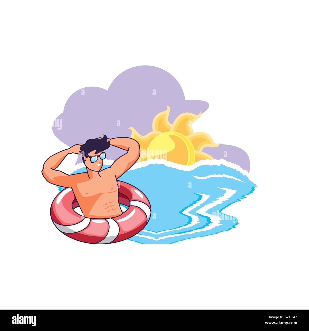 Float body Cut Out Stock Images & Pictures - Alamy