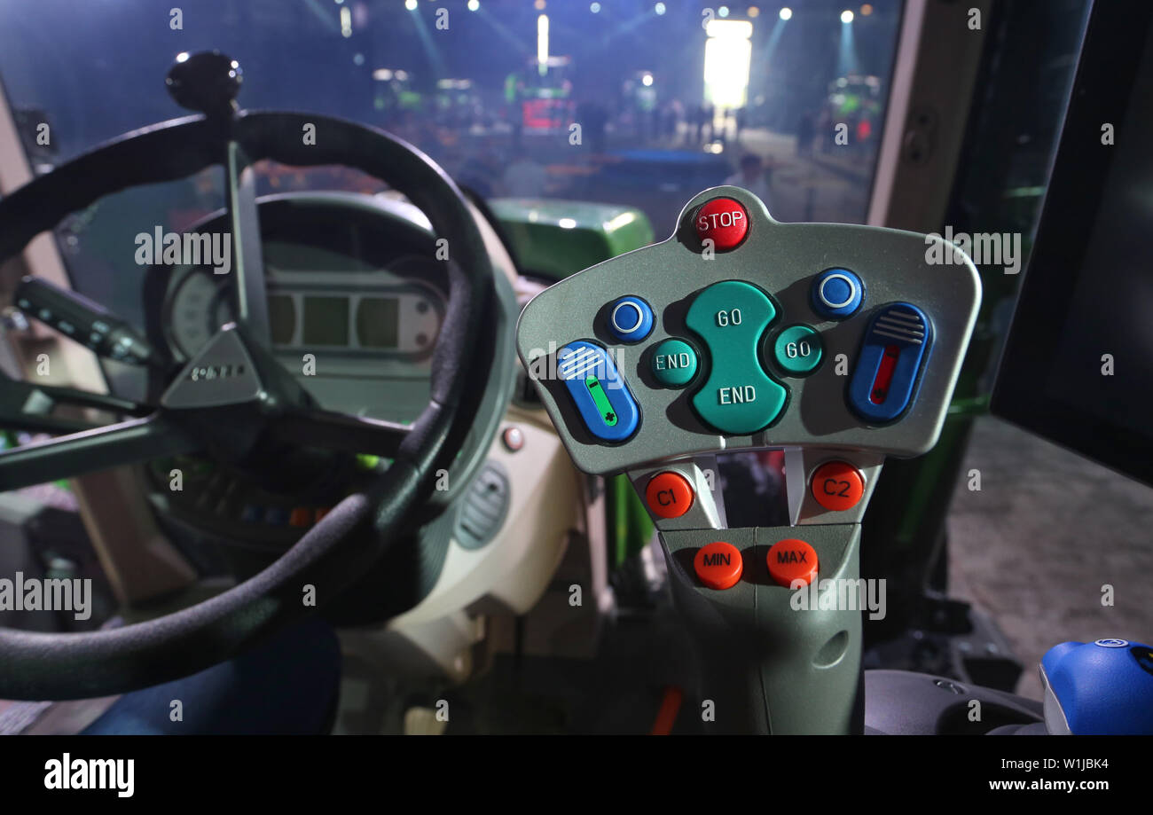 Marktoberdorf, Germany. 02nd July, 2019. A look into the high-tech ...