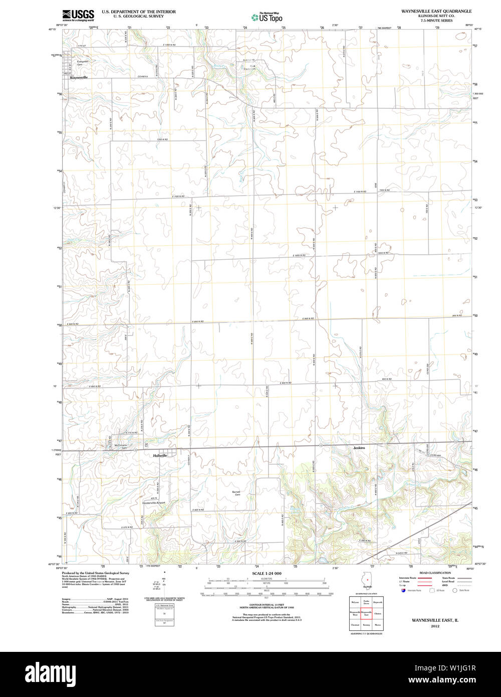 Map of waynesville hires stock photography and images Alamy