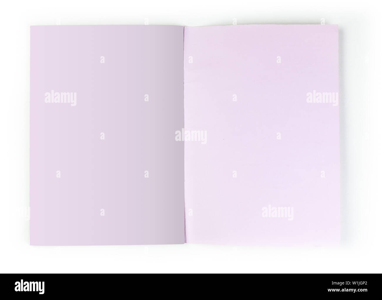 Notebook isolated on white background Stock Photo - Alamy