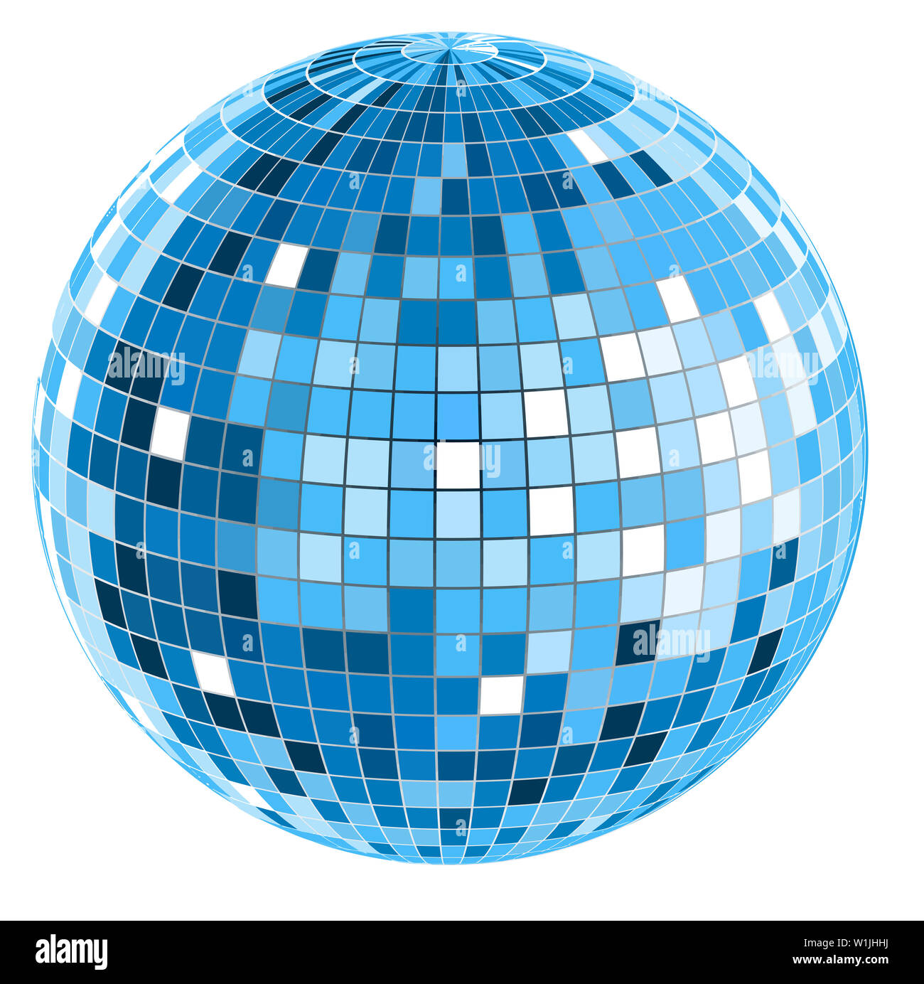 Spiegel-Disco-Ball vektor abbildung. Illustration von glanz - 34638603