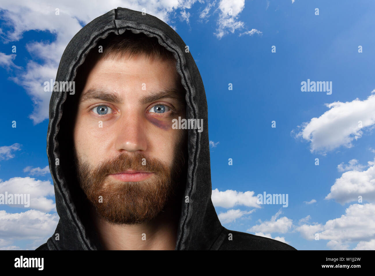 Bad boy hood in night hi-res stock photography and images - Alamy