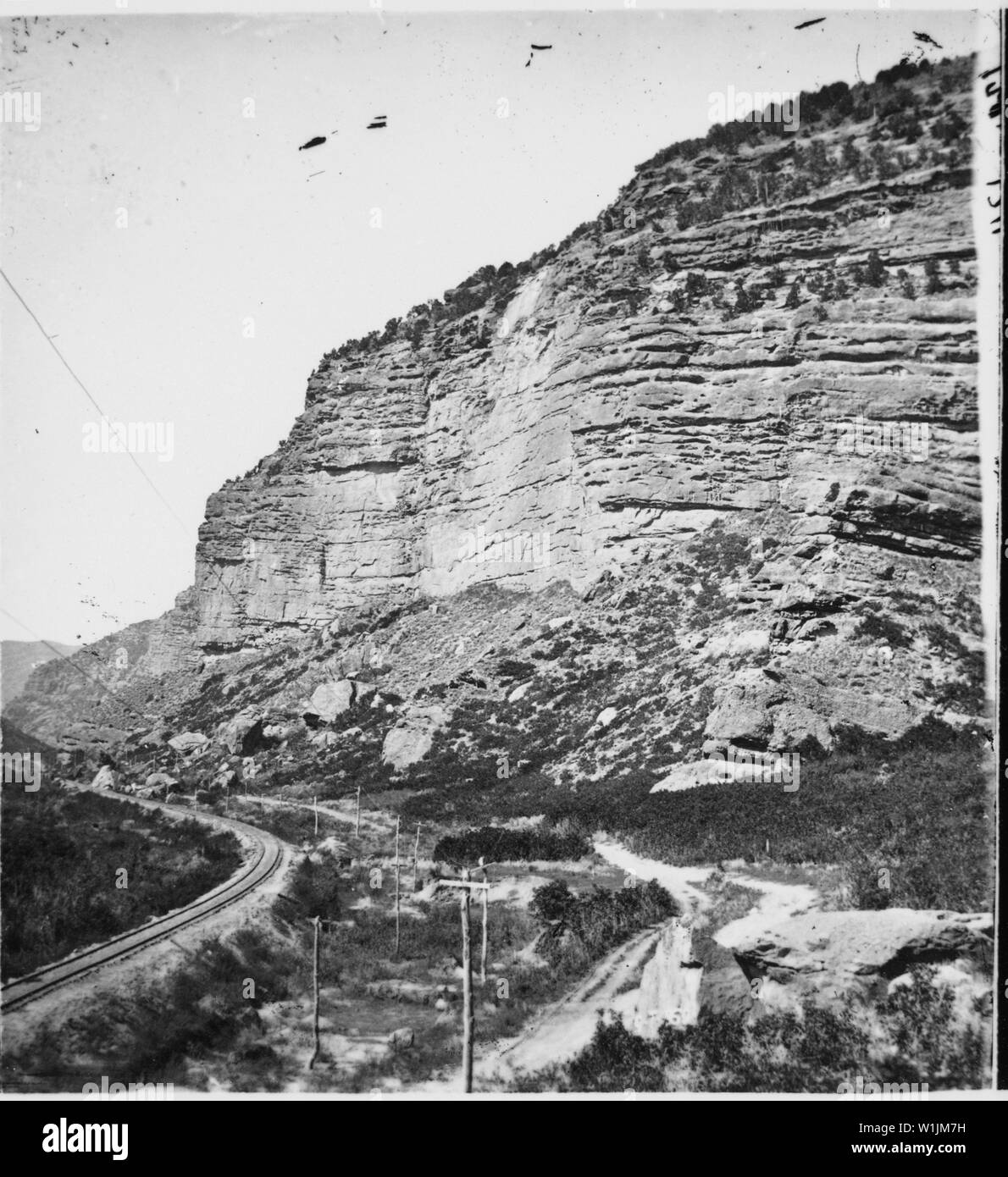 The Amphitheater, Echo Canyon. Summit County, Utah Stock Photo