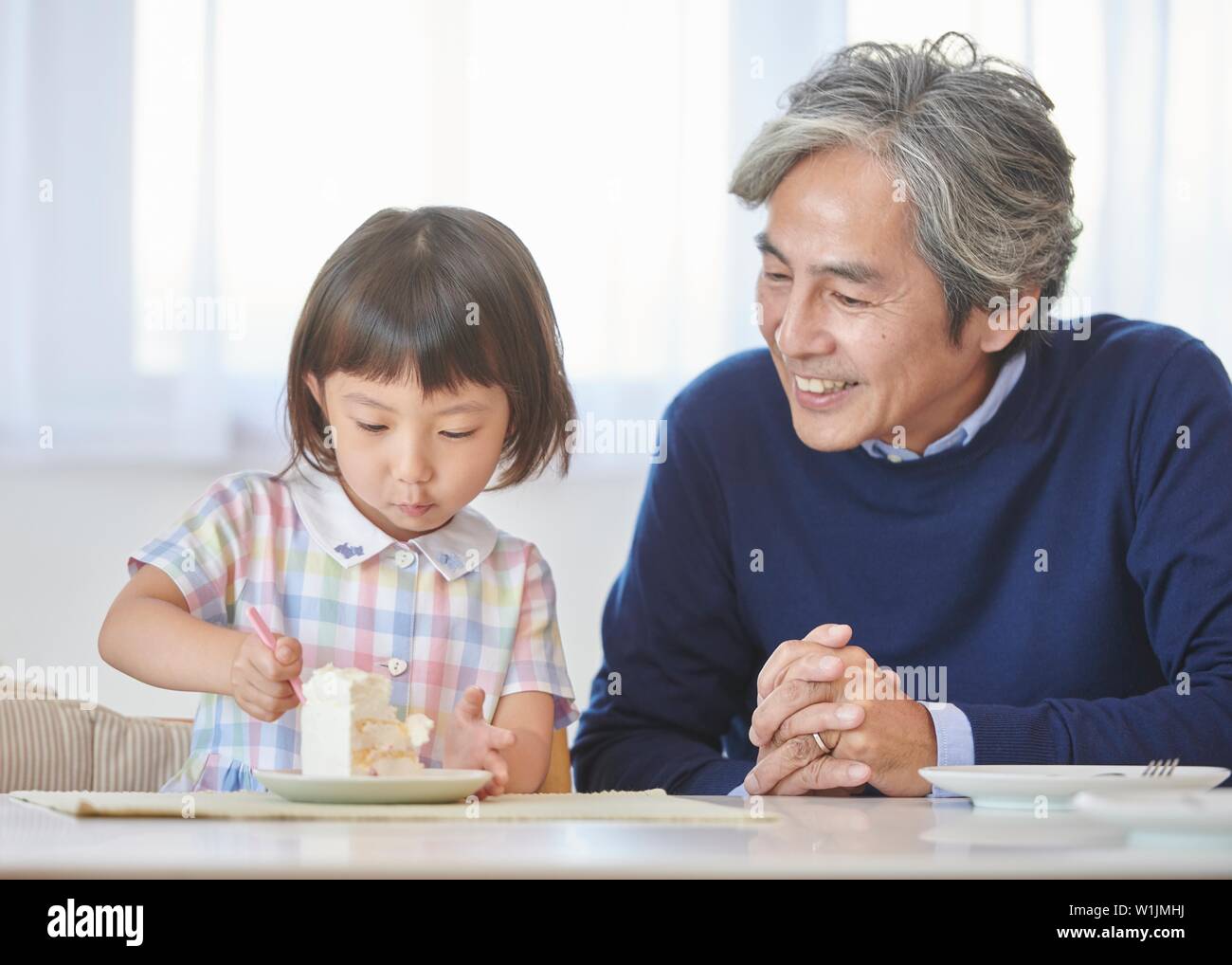 Japanese family Stock Photo Alamy