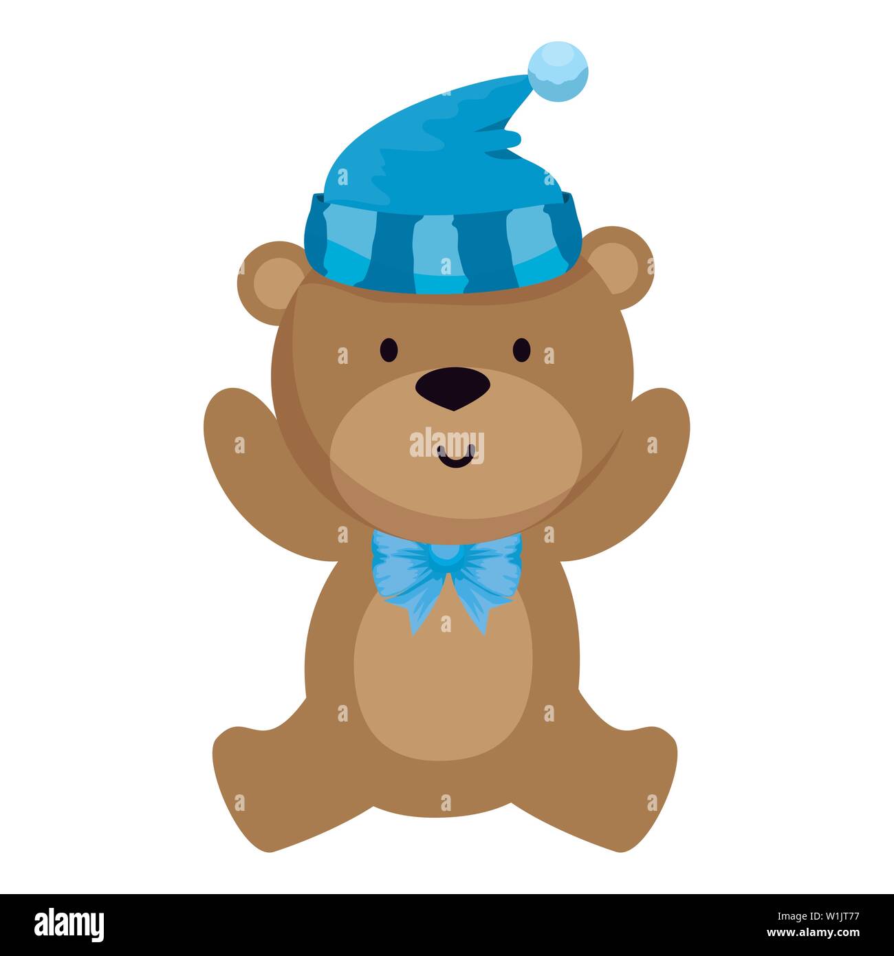 little bear teddy with hat Stock Vector Image & Art - Alamy