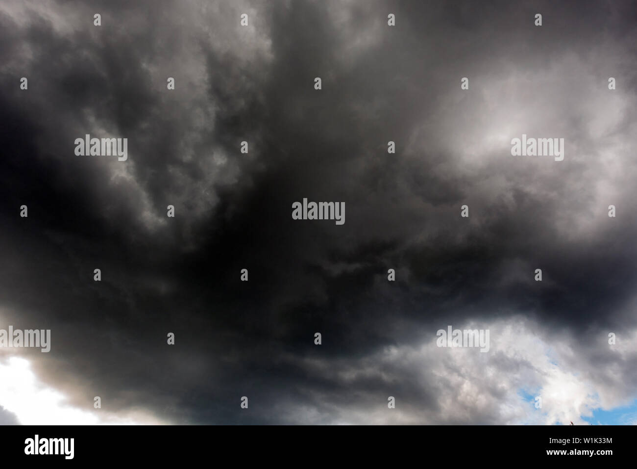 Dark and Dramatic Storm Clouds Area Background Stock Photo - Alamy