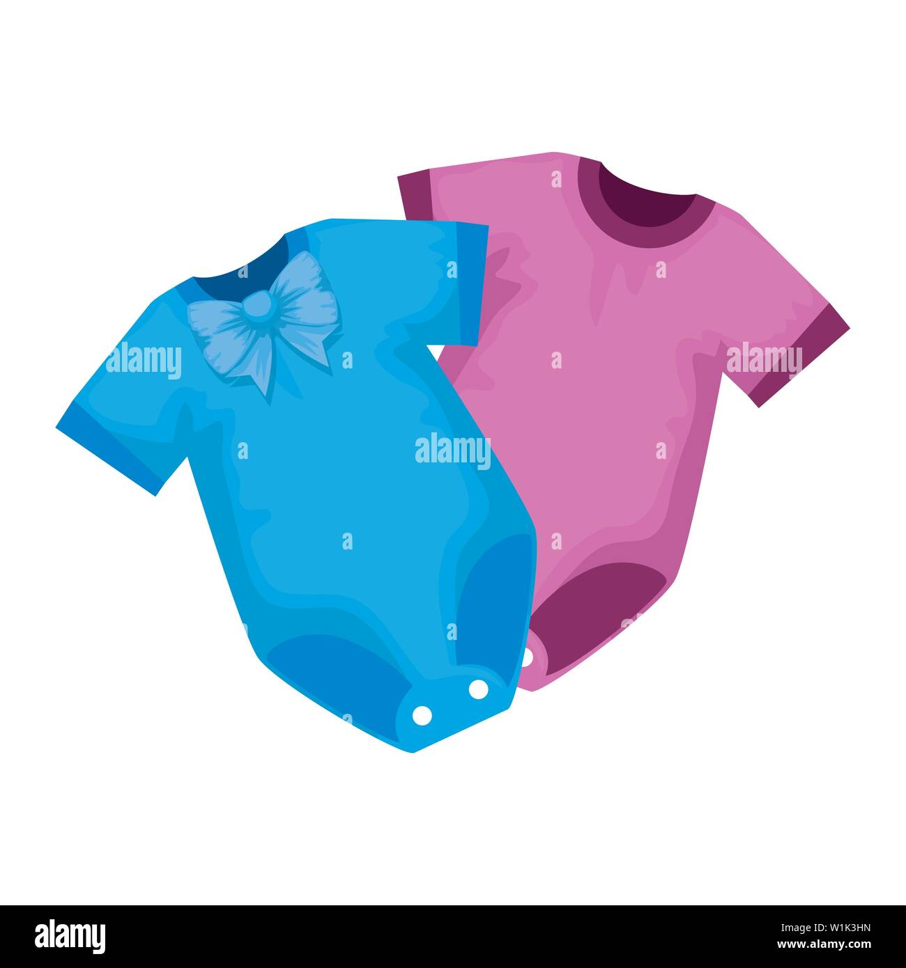 baby clothes fashion isolated icon Stock Vector Image & Art - Alamy