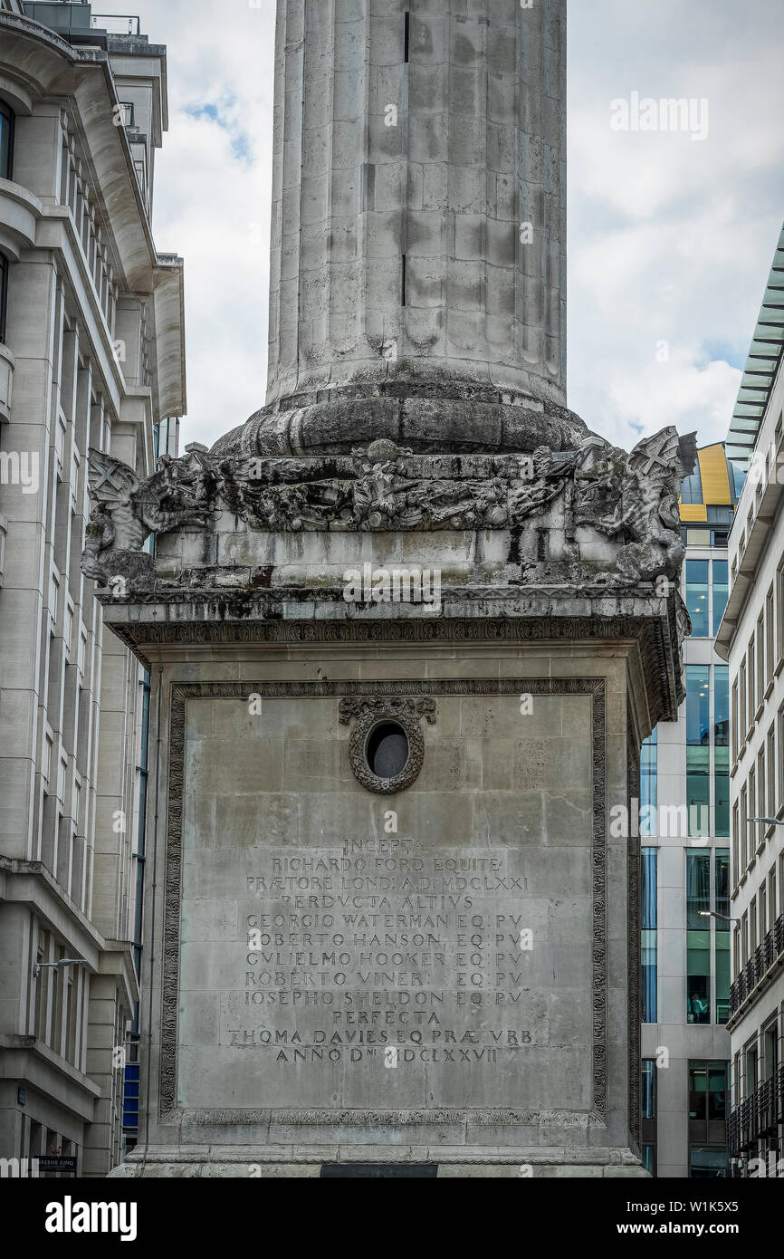 Inscription column hi-res stock photography and images - Alamy