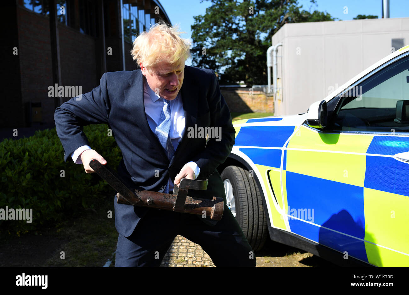 Conservative Party Leadership Candidate Boris Johnson Holds A