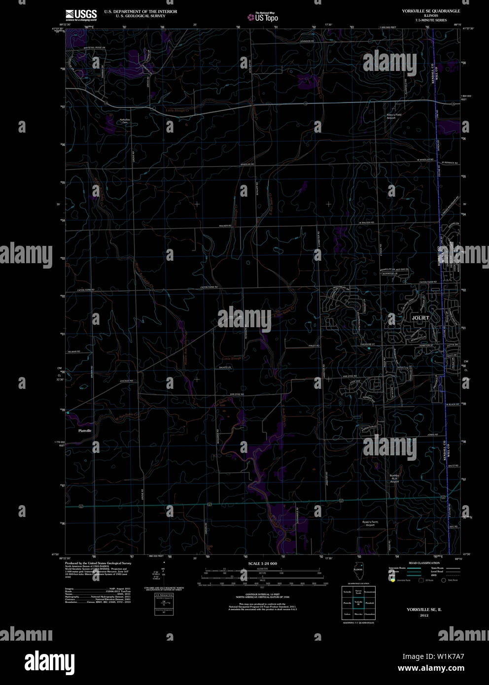 Map of yorkville hires stock photography and images Alamy