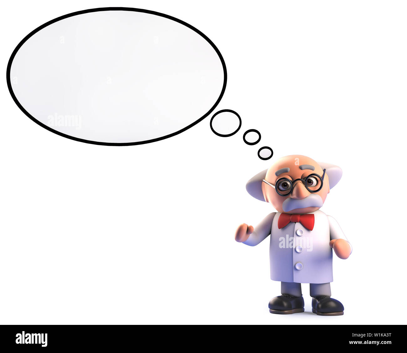 Cartoon genius thought bubble hi-res stock photography and images - Alamy