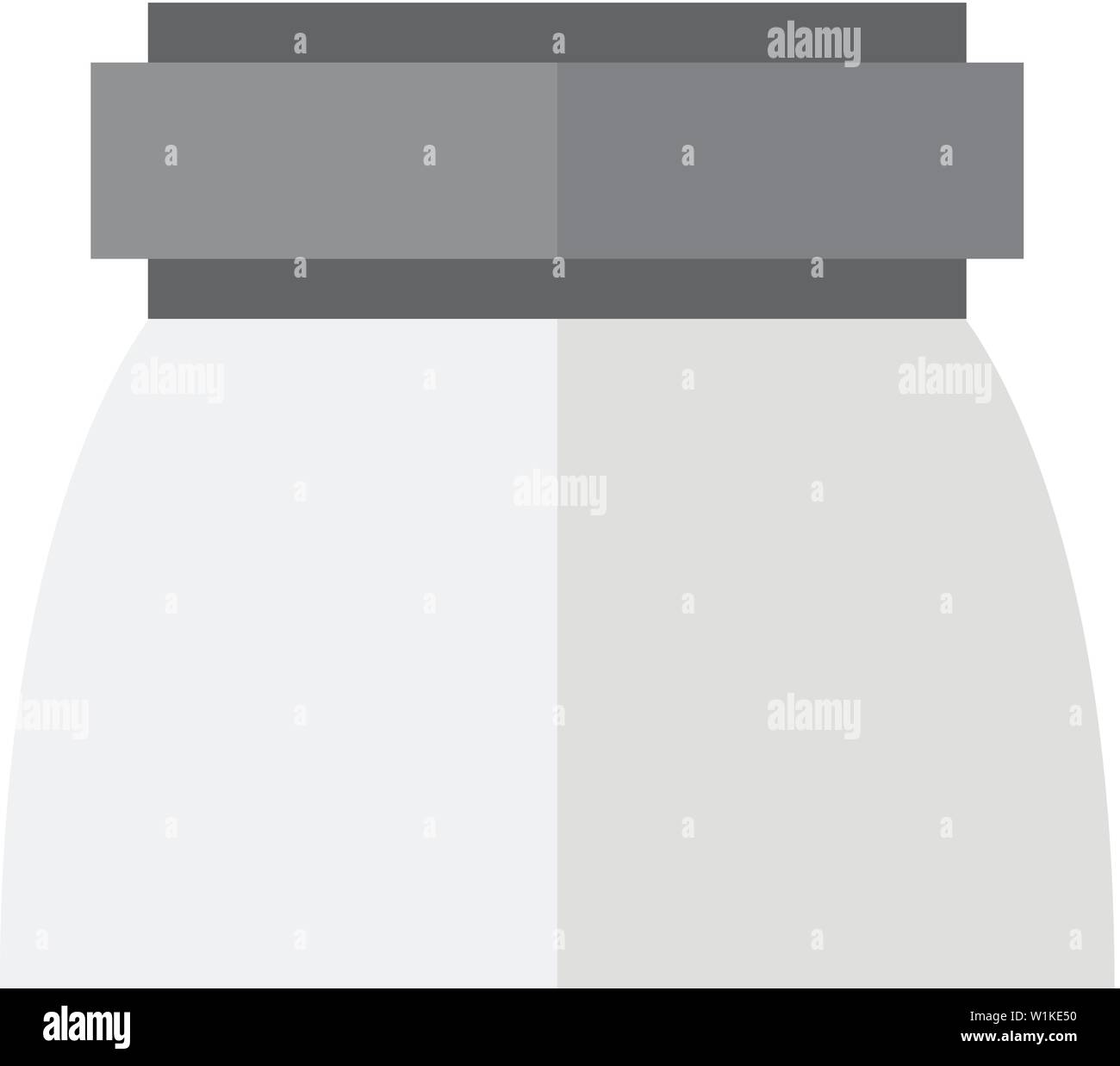 Printing magnifier icon in flat color style. Stock Vector