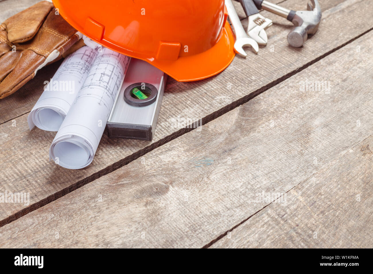 big set of construction tools Stock Photo - Alamy