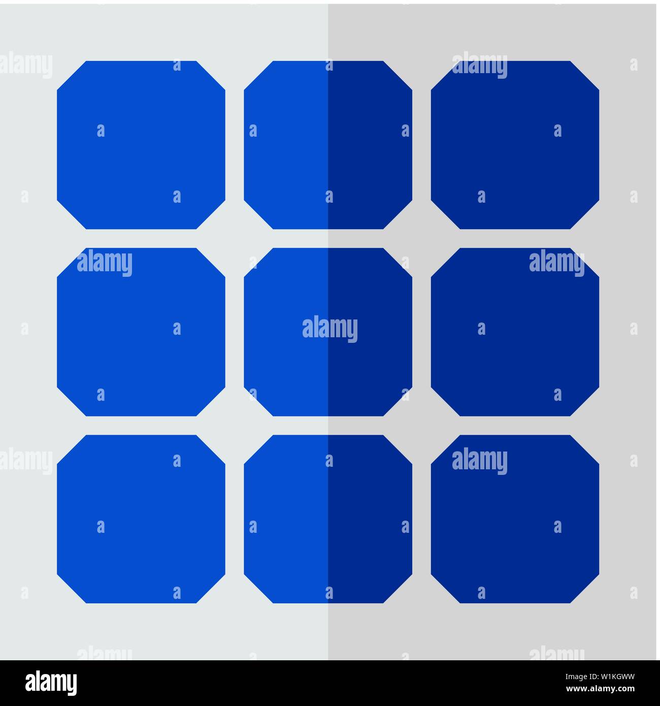Solar panel icon in flat color style. Power generation, renewable ...
