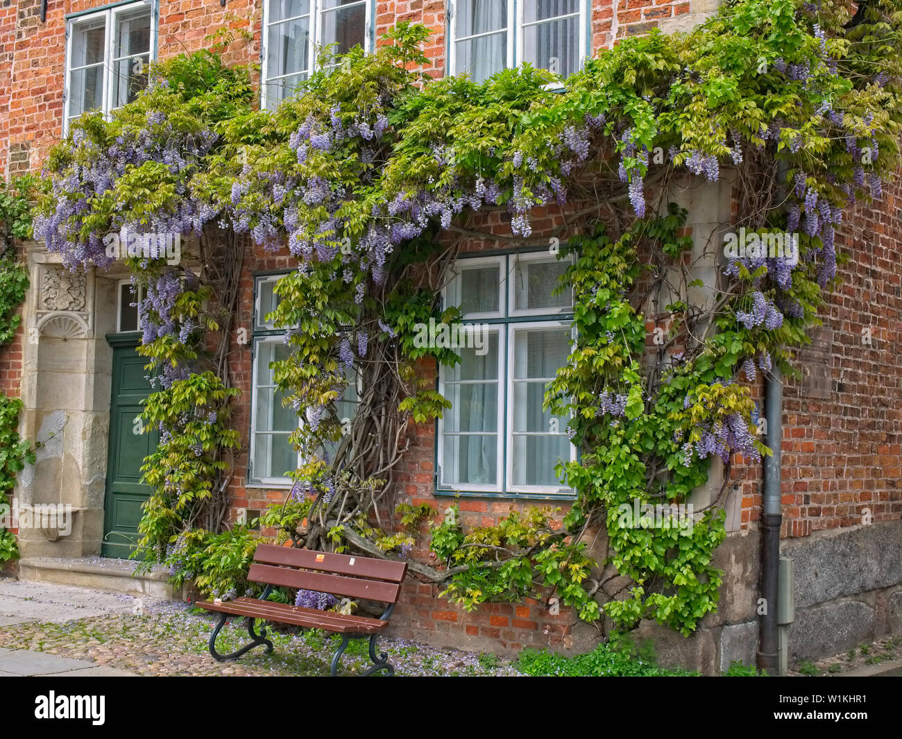 The Heinrich Heine House in Lueneburg, Germany. Stock Photo