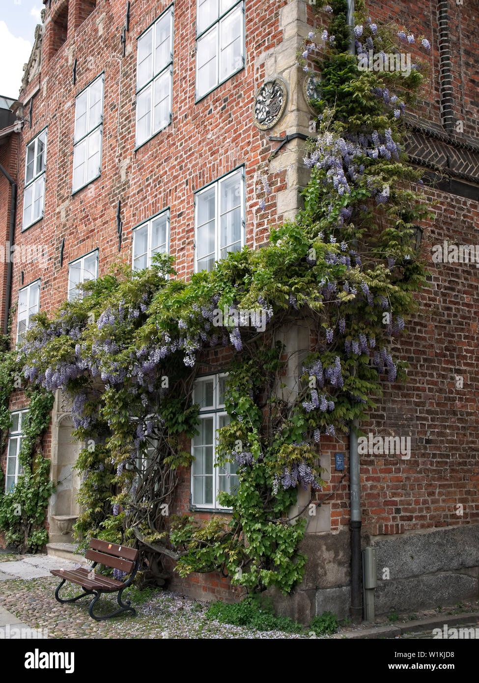 The Heinrich Heine House in Lueneburg, Germany. Stock Photo