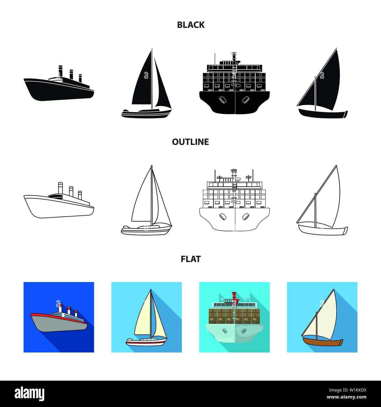 Vector Shapes Charters Vector Vectors Stock Vector Image & Art - Alamy