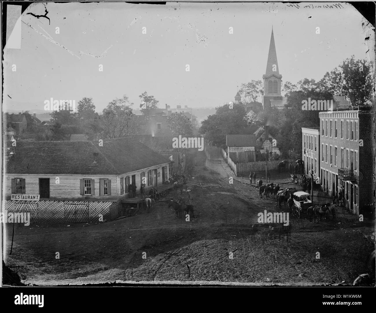 Warrenton Station, Va Stock Photo Alamy