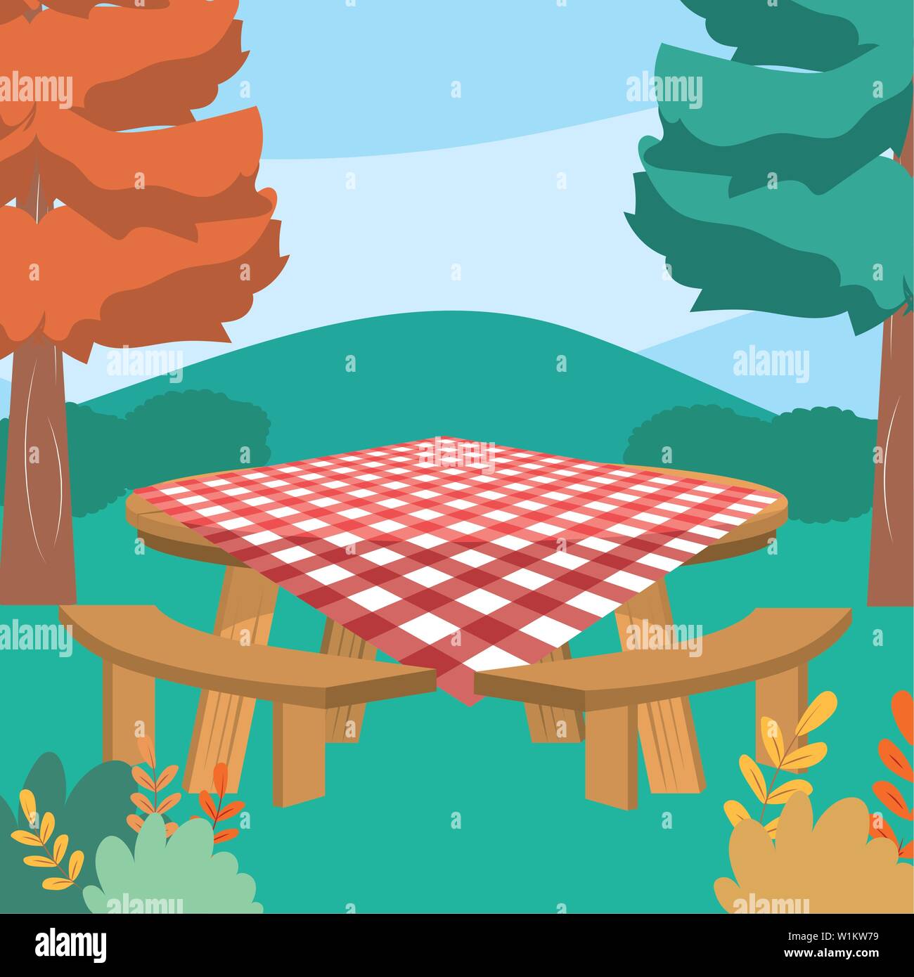 Picnic table design, Food summer outdoor leisure healthy spring lunch