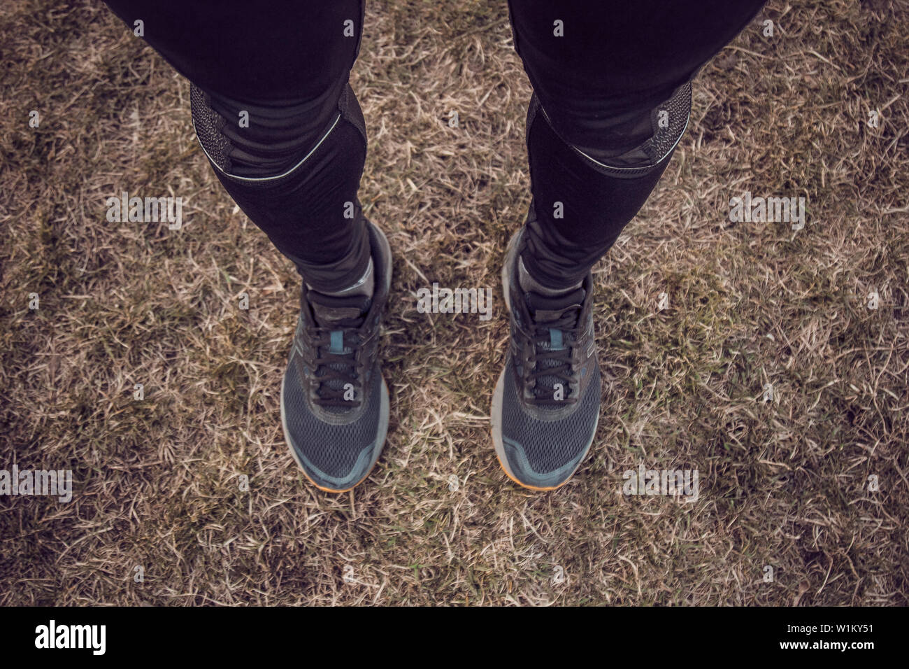 Sports shoes grass hi-res stock photography and images - Page 9 - Alamy