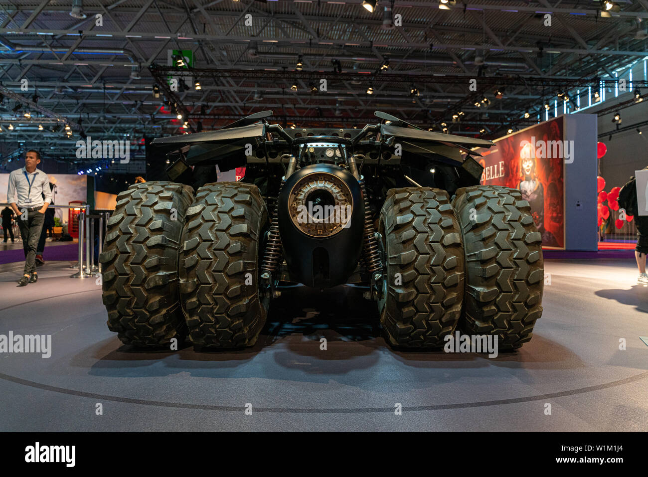 Batman's Tumbler vehicle on display in Carmarthen - Wales Online