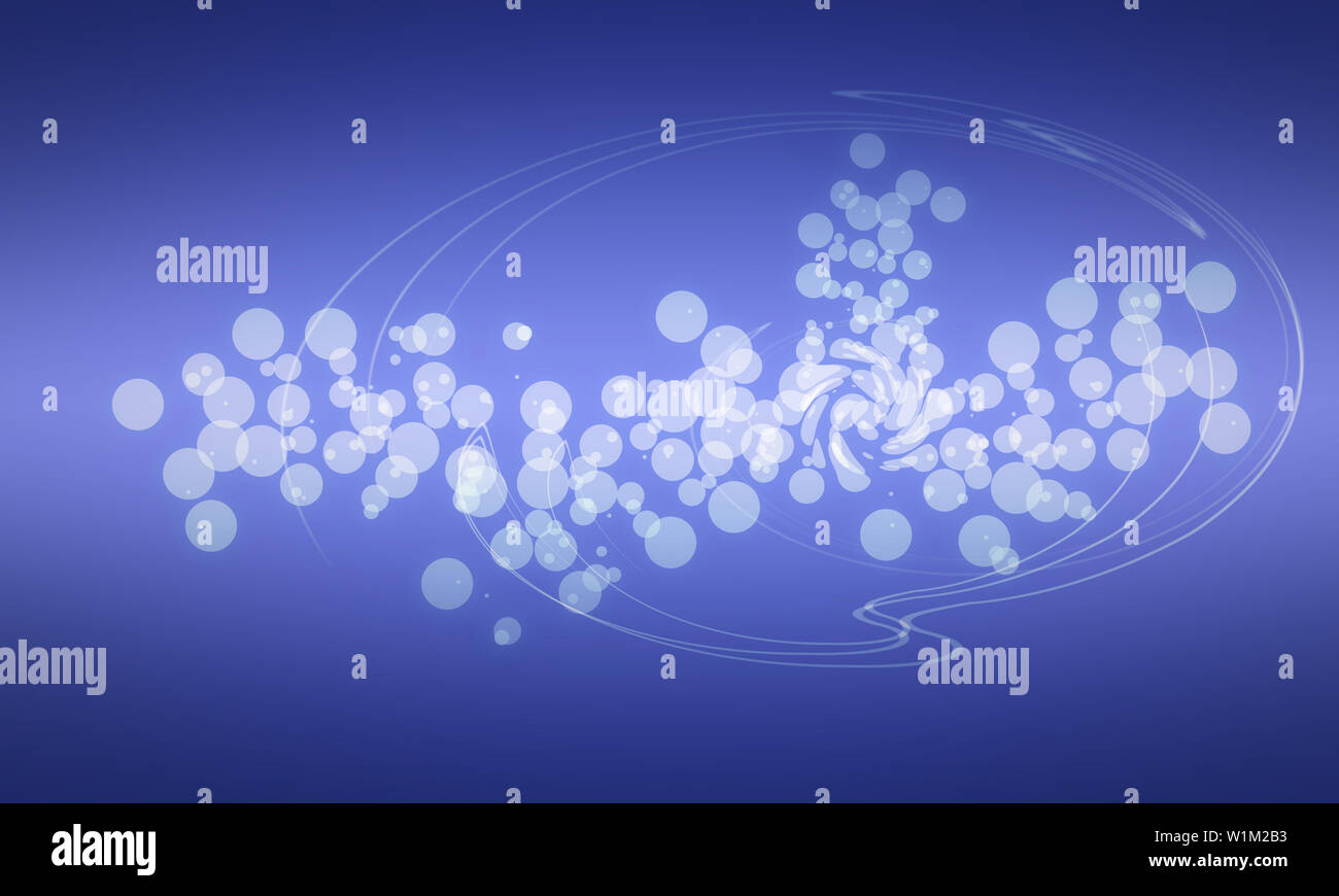 Blue bokeh abstract light background hi-res stock photography and ...