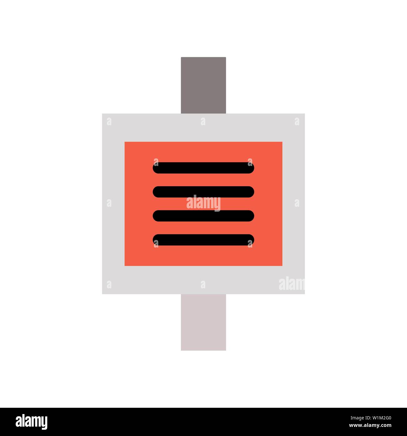 blood icon. flat illustration of blood vector icon for web. Perfect use ...