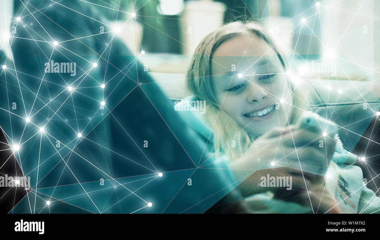 Image showcasing Bank security system protected by biometric digital and future digital ...