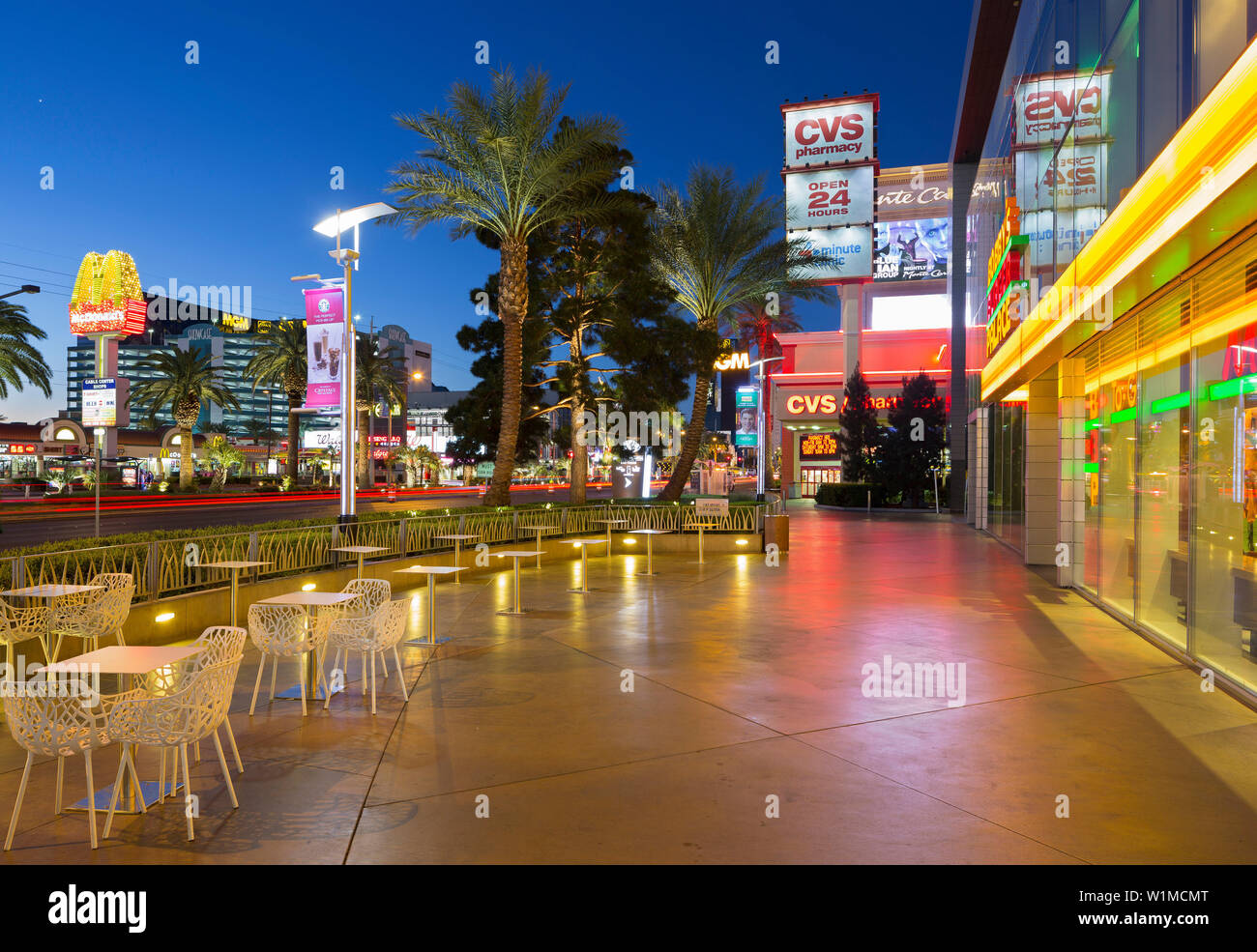 las vegas blvd closed 4th of july
