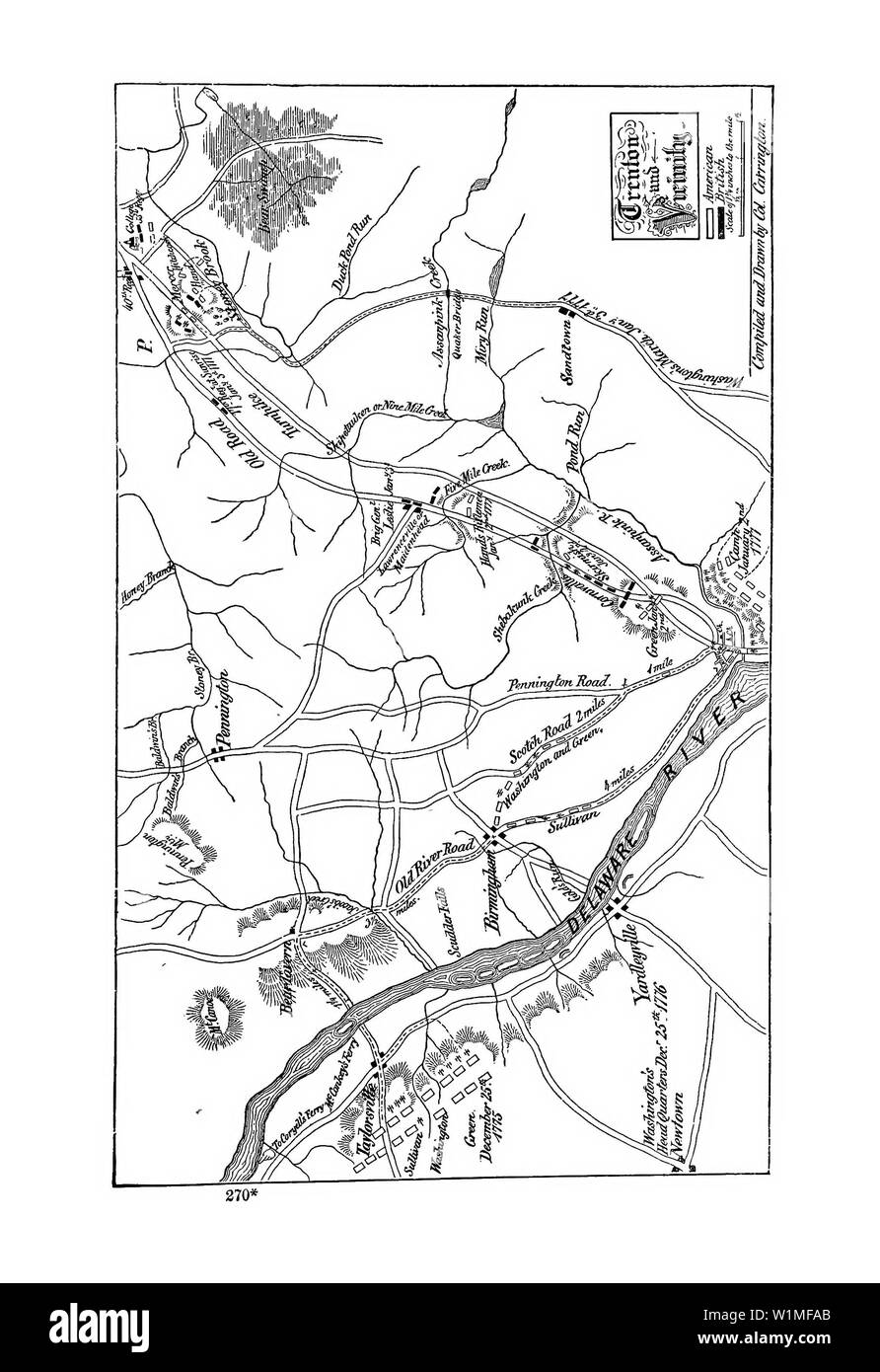 Battle maps Black and White Stock Photos & Images - Alamy