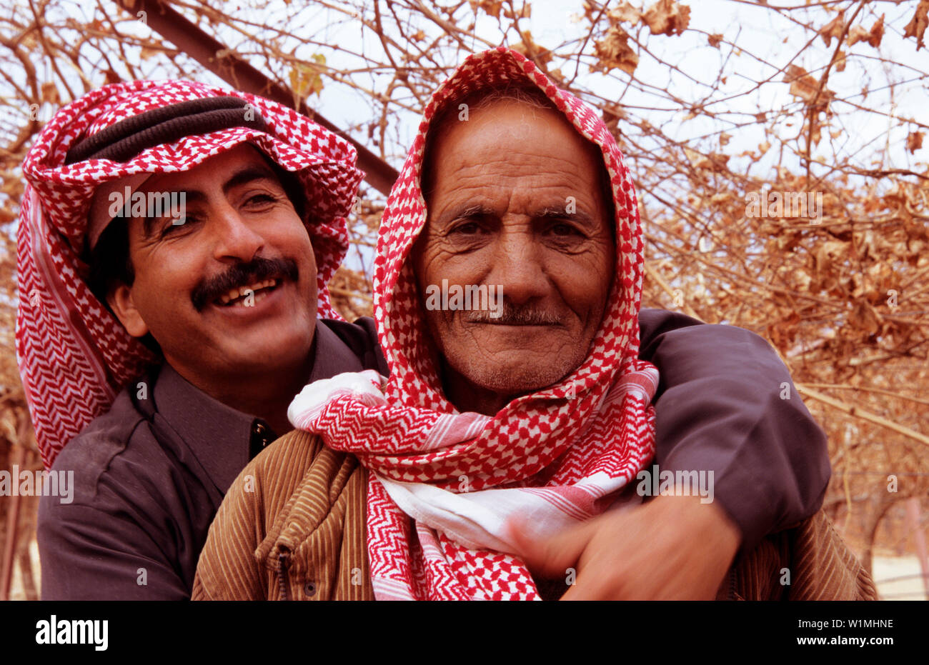 Wadi Rum Jordan - Middle East Stock Photo