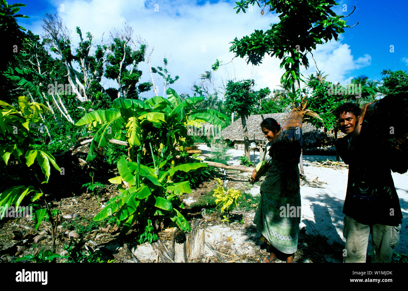 Tikopia - Temotu Province Solomon Islands - South Pacific Stock Photo