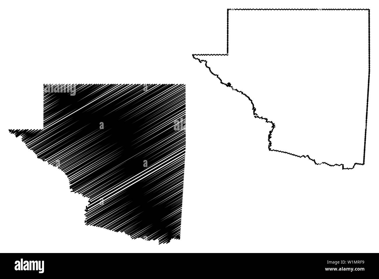 Peten Department (Republic of Guatemala, Departments of Guatemala) map