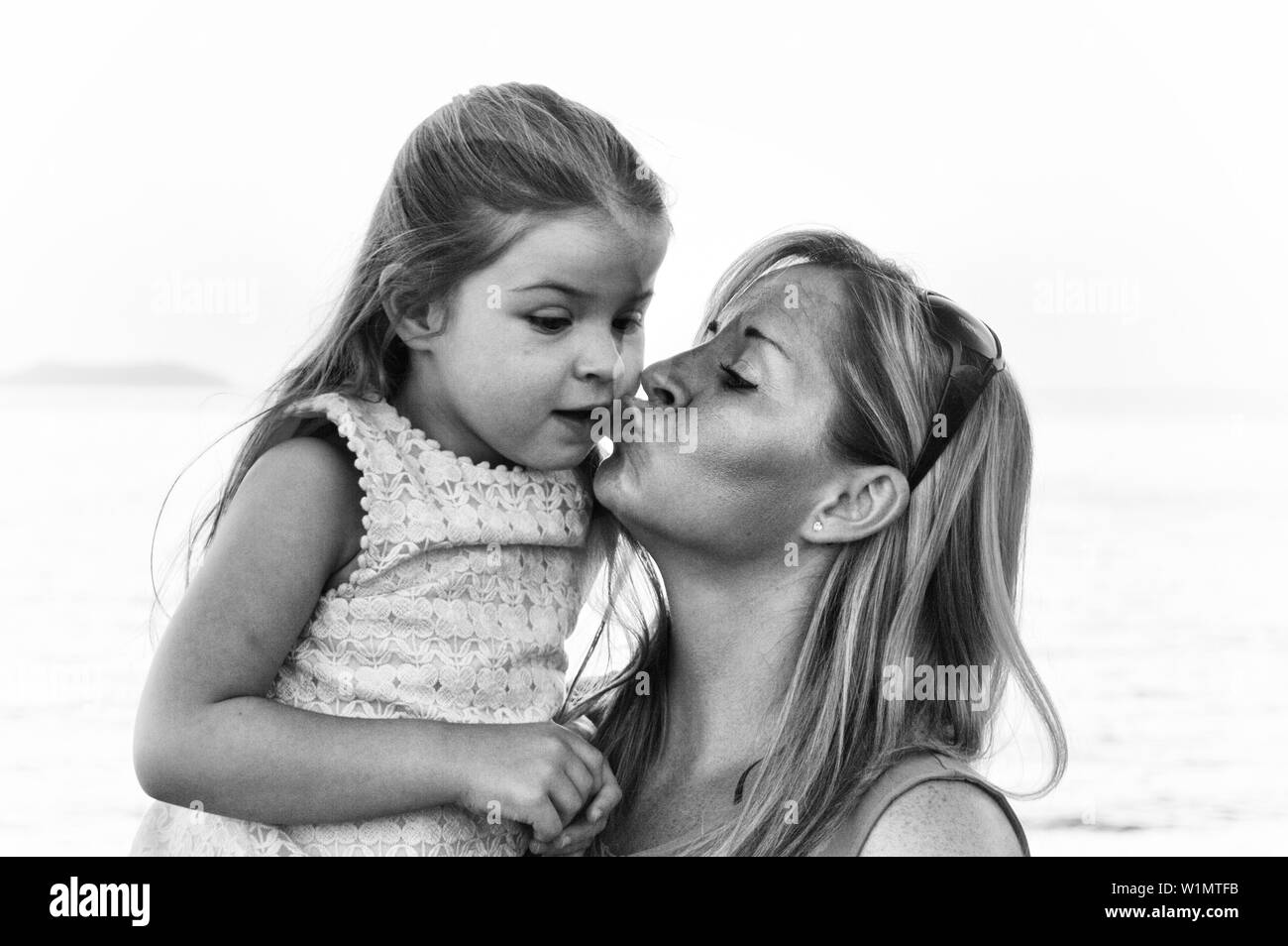 girl embrace togetherness love adult Stock Photo