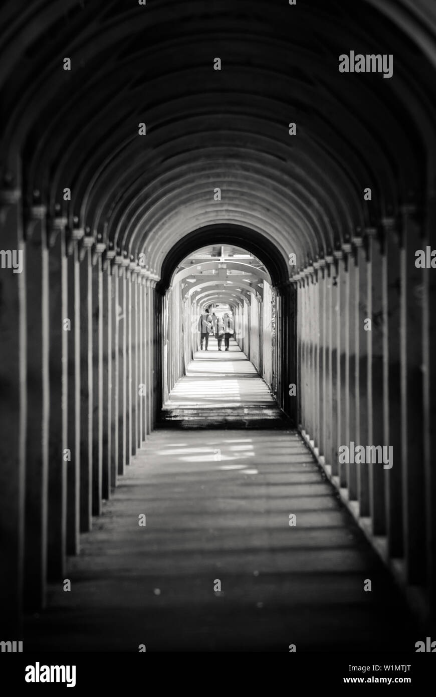 arch hallway architecture tunnel Stock Photo - Alamy