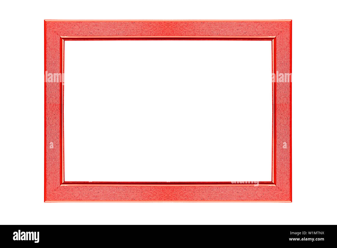brown frame isolated on white background Stock Photo - Alamy